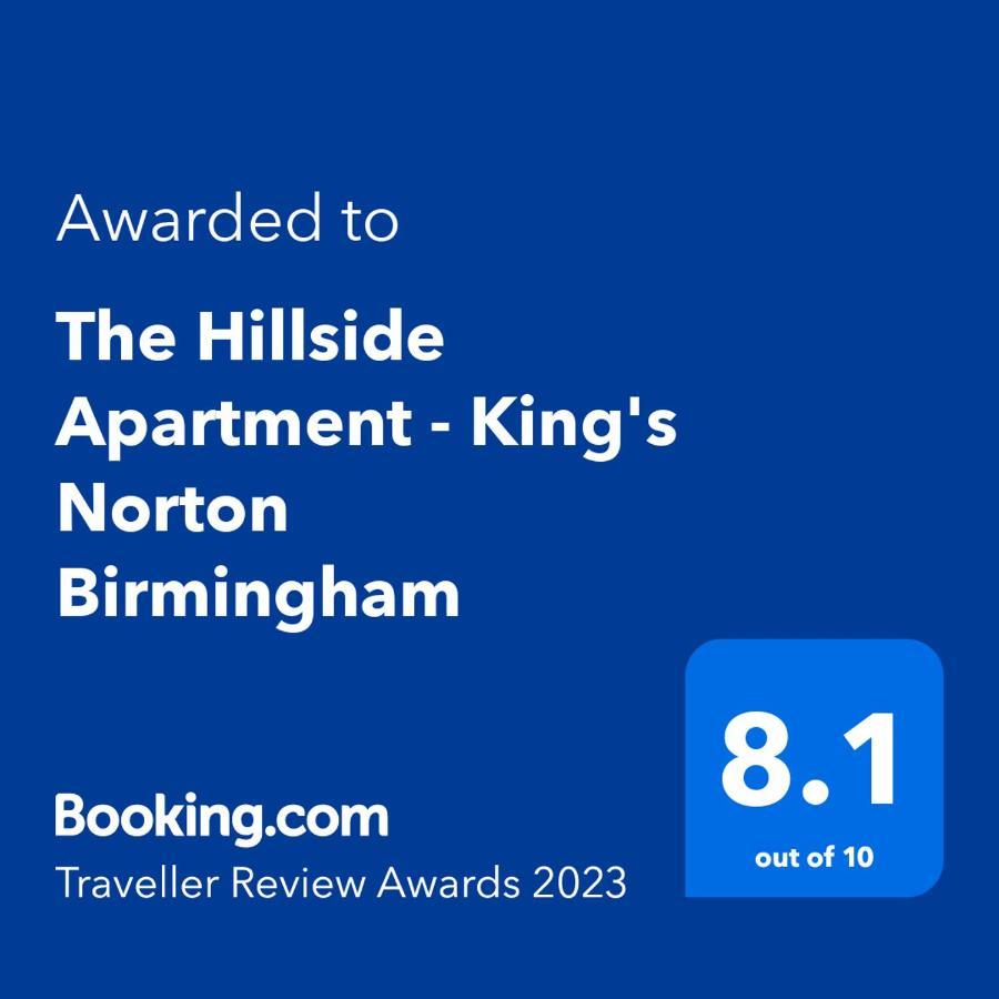 The Hillside Apartment - King'S Norton Birmingham Dış mekan fotoğraf